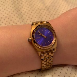 Gold Nixon watch